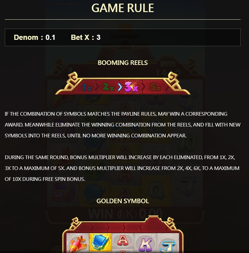 Các bước chơi game Vàng của người Maya SV66