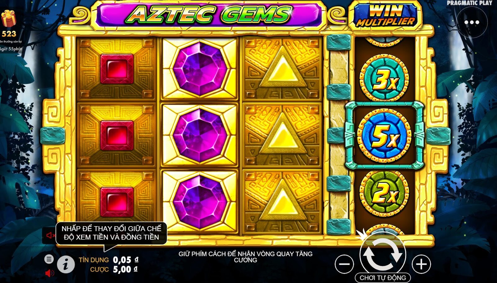 Hướng dẫn chơi game Đá quý của người Aztec tại SV66