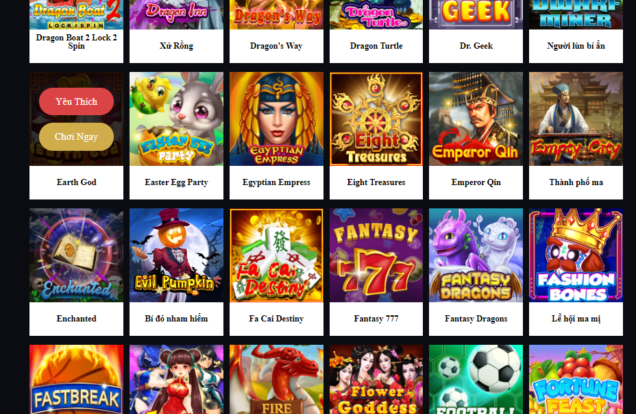 Kho game tại KA GAMING rất đa dạng, phong phú