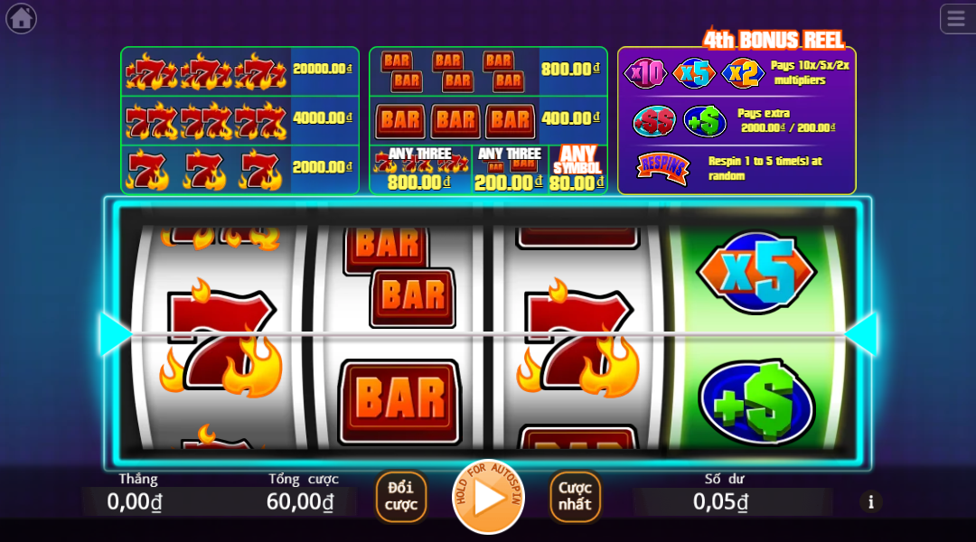 Luật chơi Bonus mania vô cùng đơn giản và dễ hiểu