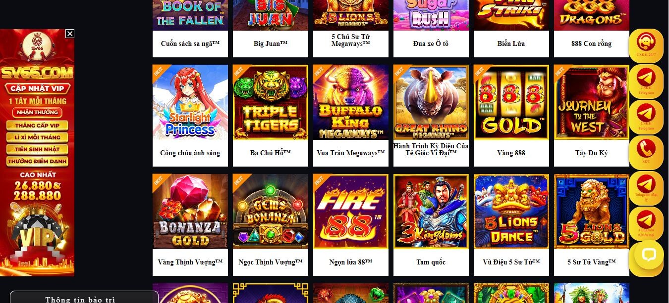 Pragmatic Play đa dạng trò chơi