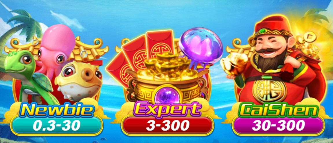 Trong game bắn cá thần tài SV66 có nhiều thử thách tương ứng với 3 phòng chơi