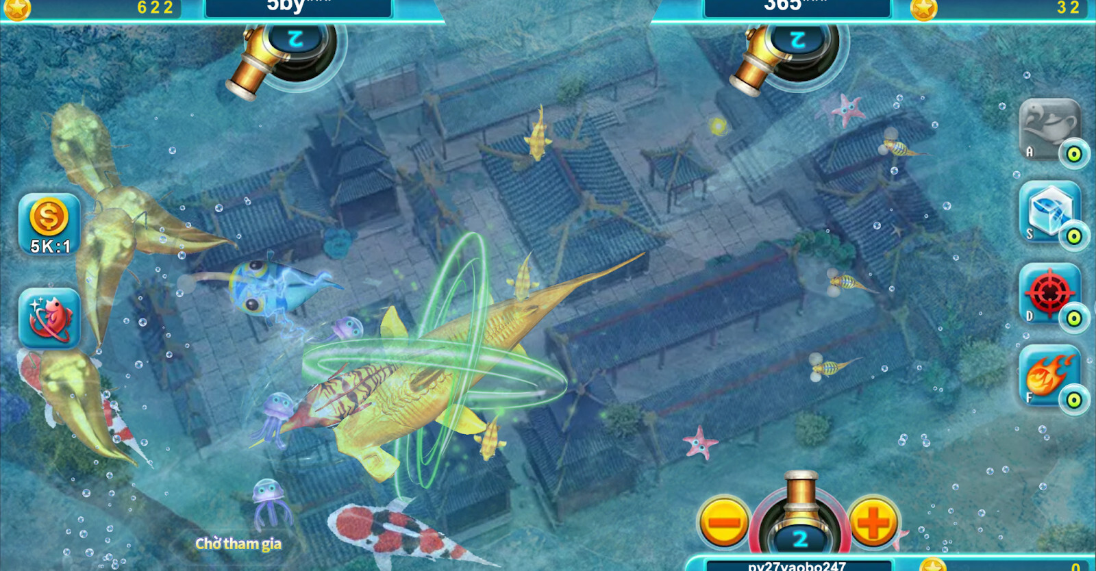 Cách chơi Ngư Ông Bắt Cá 1 + 2 SV66 khá dễ dàng 