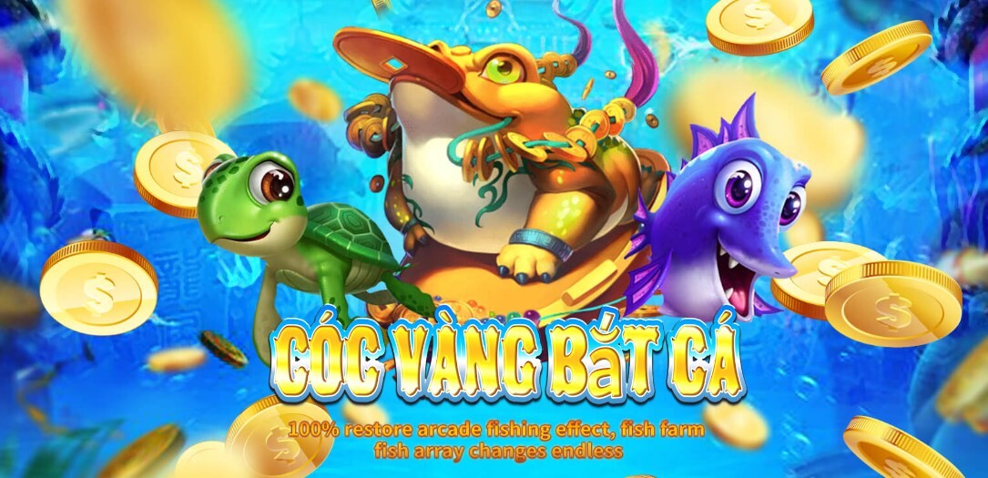 Cóc Vàng Bắt Cá SV66 là tựa game bắn cá được sản xuất bởi Bbin