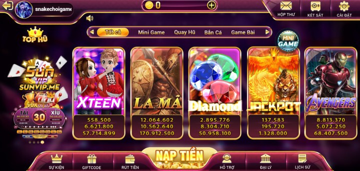Đánh giá những ưu điểm cổng game Sunvip Me
