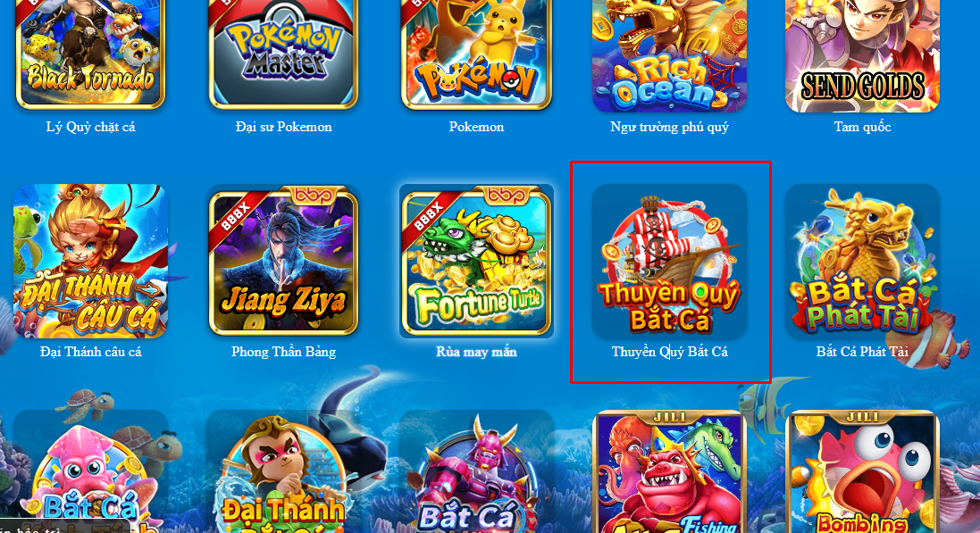 Hướng dẫn chơi Thuyền Quý Bắt Cá cơ bản