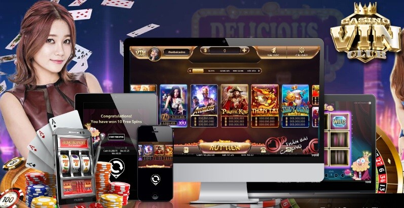 Kho game đồ sộ với hàng trăm trò chơi đẳng cấp tại thiên đường Casino Vin Club 