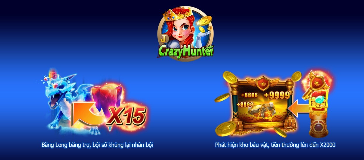 Pháo Thủ Điên Cuồng SV66 hay còn được biết đến với tên gọi khác là Crazy Hunter