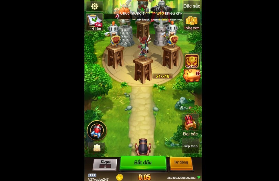 Pháo Thủ Điên Cuồng SV66 là game slot nổ hũ đổi thưởng được cung cấp bởi Jili