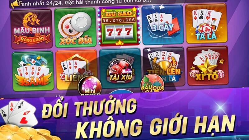 Trải nghiệm hàng loạt game đổi thưởng không giới hạn tại Cuoc88 Club 