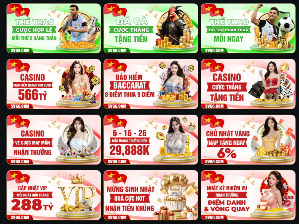 Chương trình khuyến mãi SV66