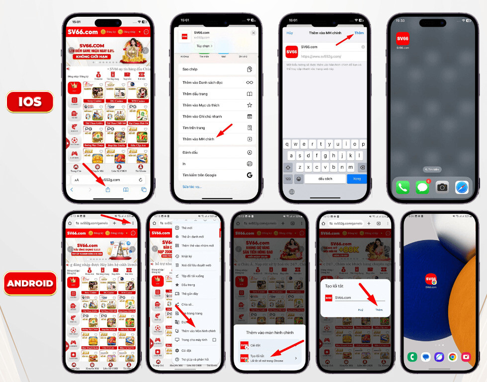 Tải ứng dụng SV66 đơn giản và dễ dàng
